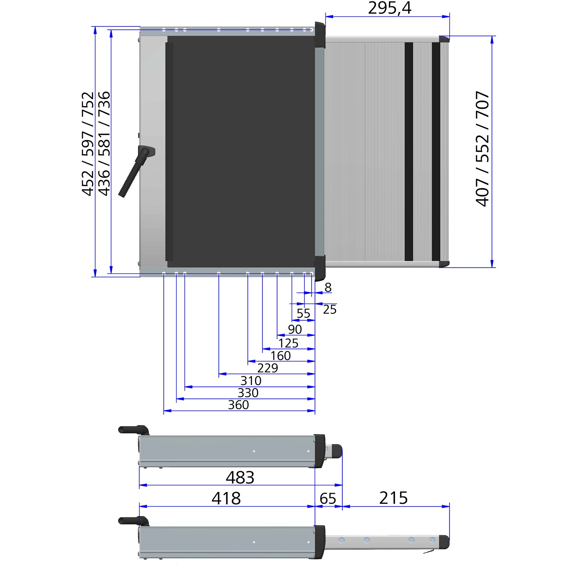 Trittstufe Slide-Out Step G2 12V