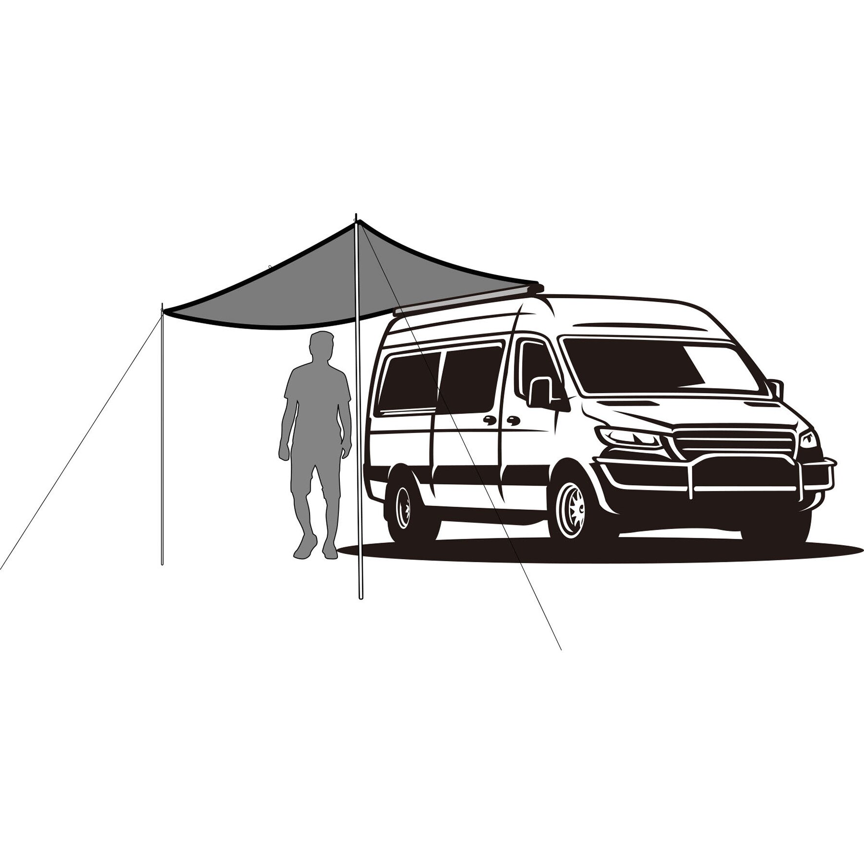 Sonnensegel Deflector QDR 360 Sonnensegel Deflector QDR 360