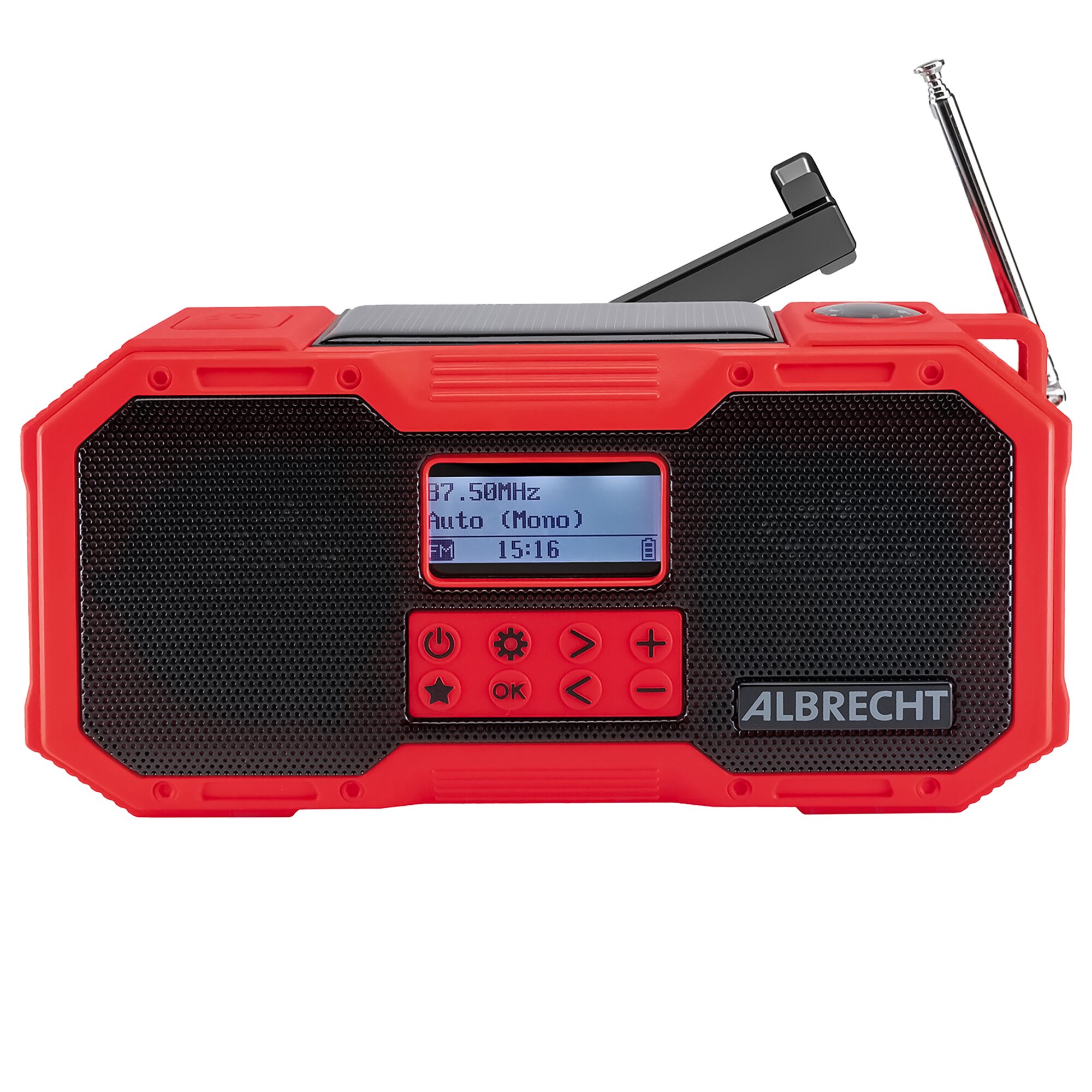 Outdoor-/Kurbelradio Albrecht DR 112