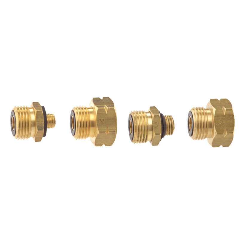 Gasflaschenadapter Euro-Set D