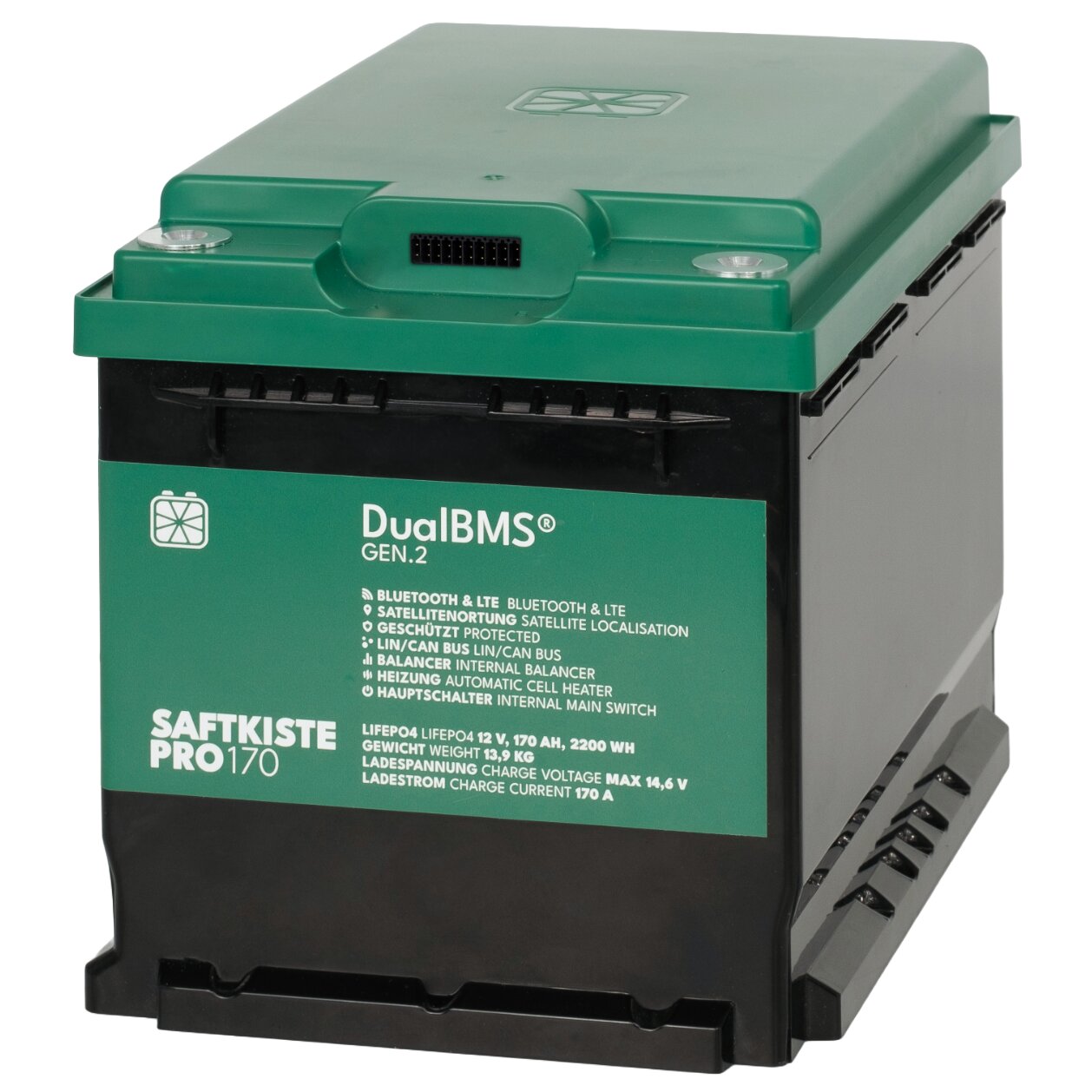 Lithium Batterie LiFePO₄ SaftkistePRO 170 Ah