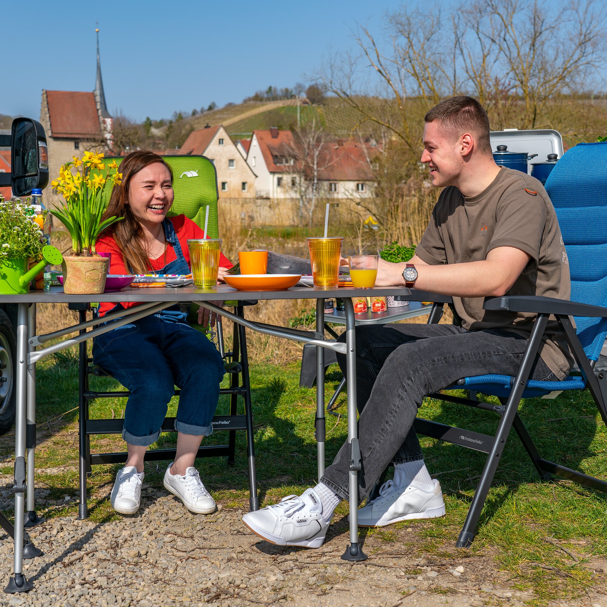 Campingtisch HighQ Blackline