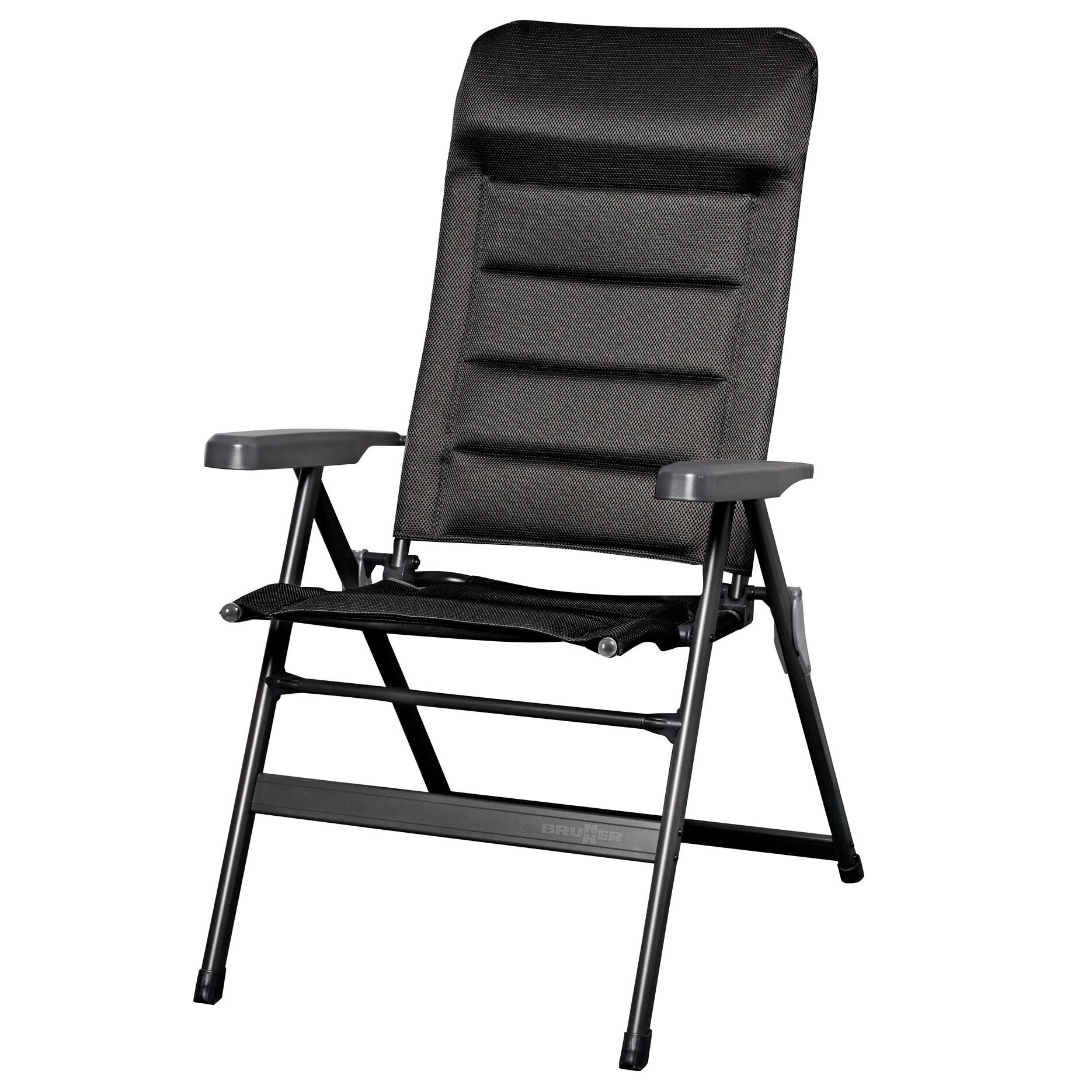 Campingstuhl Aravel 3D M, schwarz