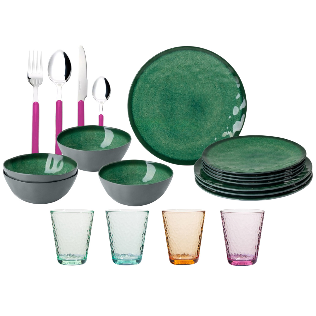 GESCHENKSET | Geschirr für Vier