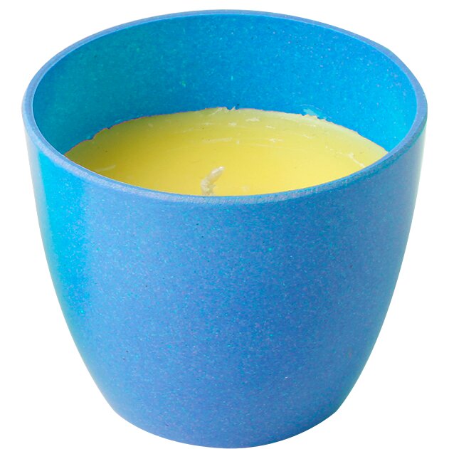 Citronella Kerze mit natürlichem Citronella-Öl, farblich sortiert