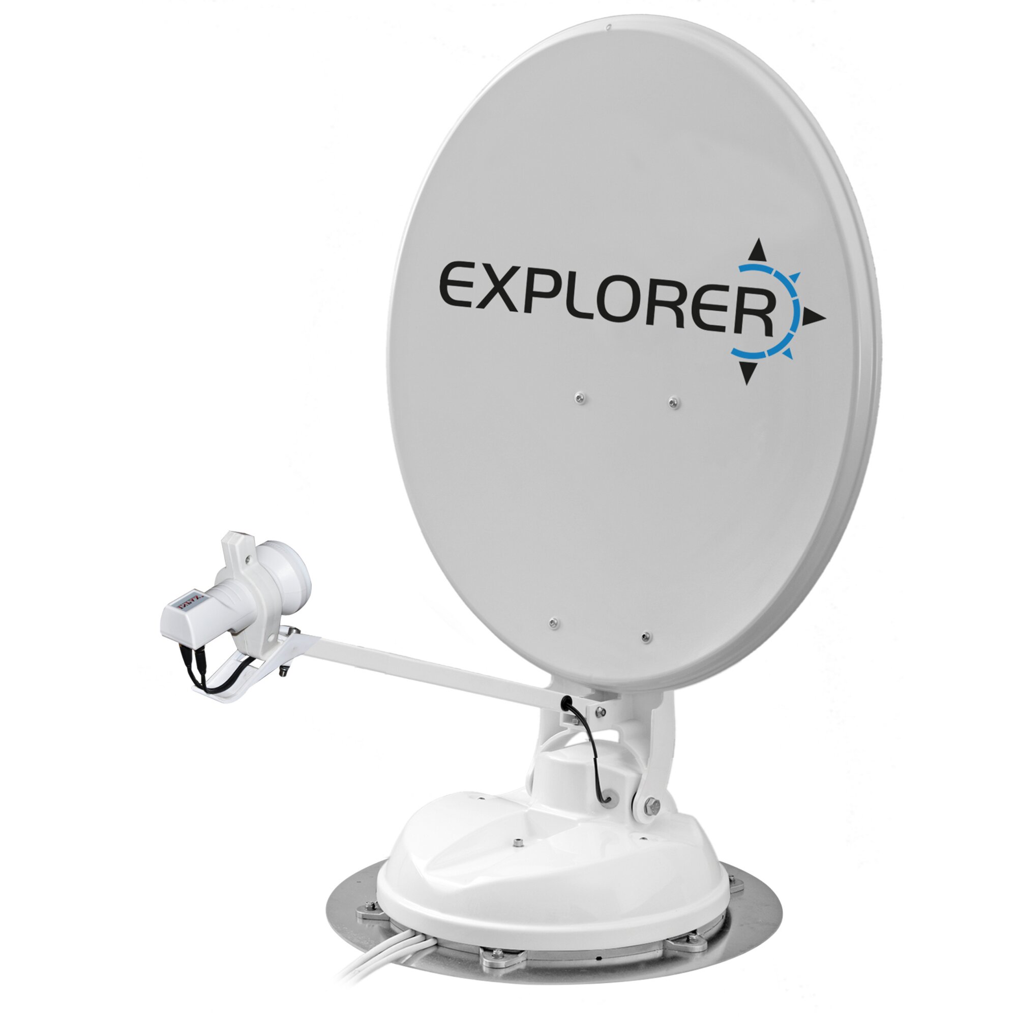 Sat-Anlage Maxview Explorer 65, Twin, weiß