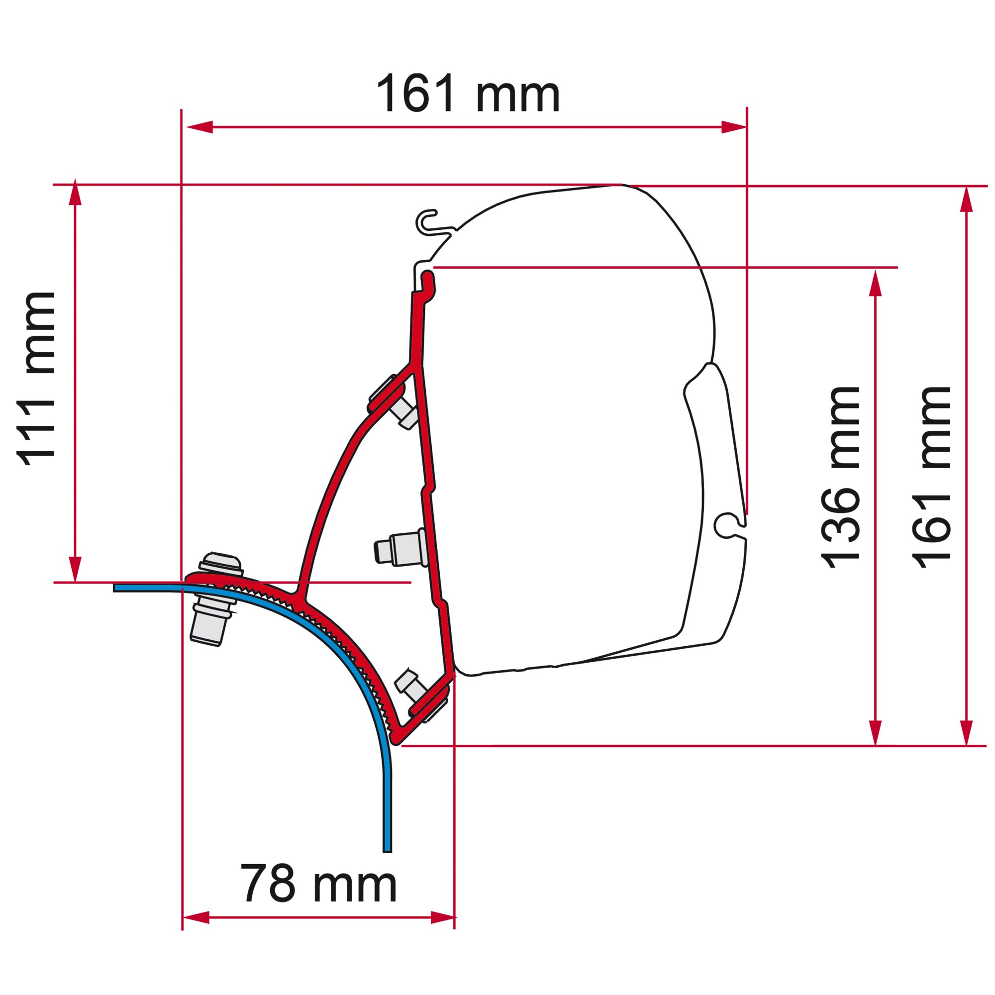 Kit VW T5/T6 Aufstelldach