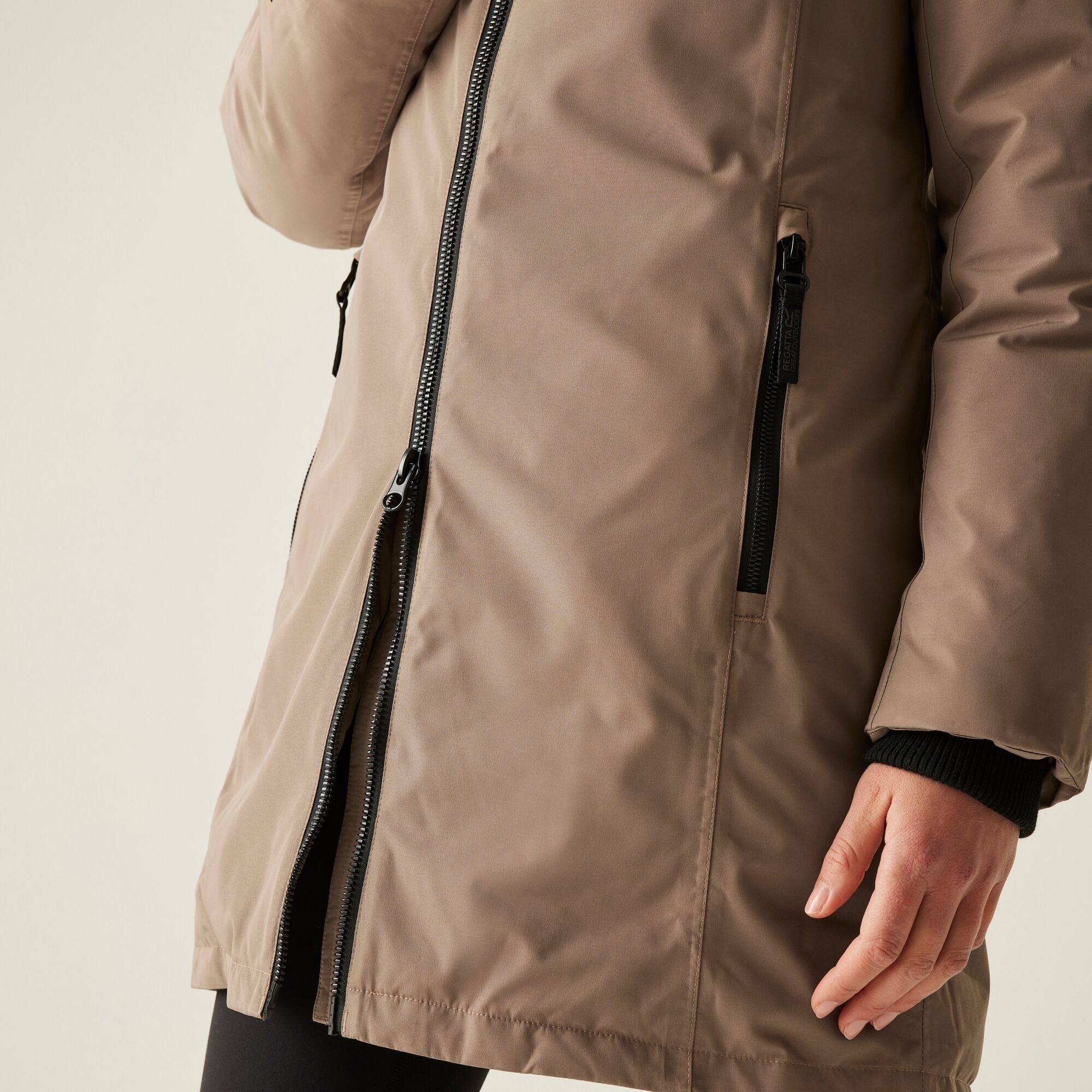  Women's Marron Waterproof Insulated Jacket | Brown 