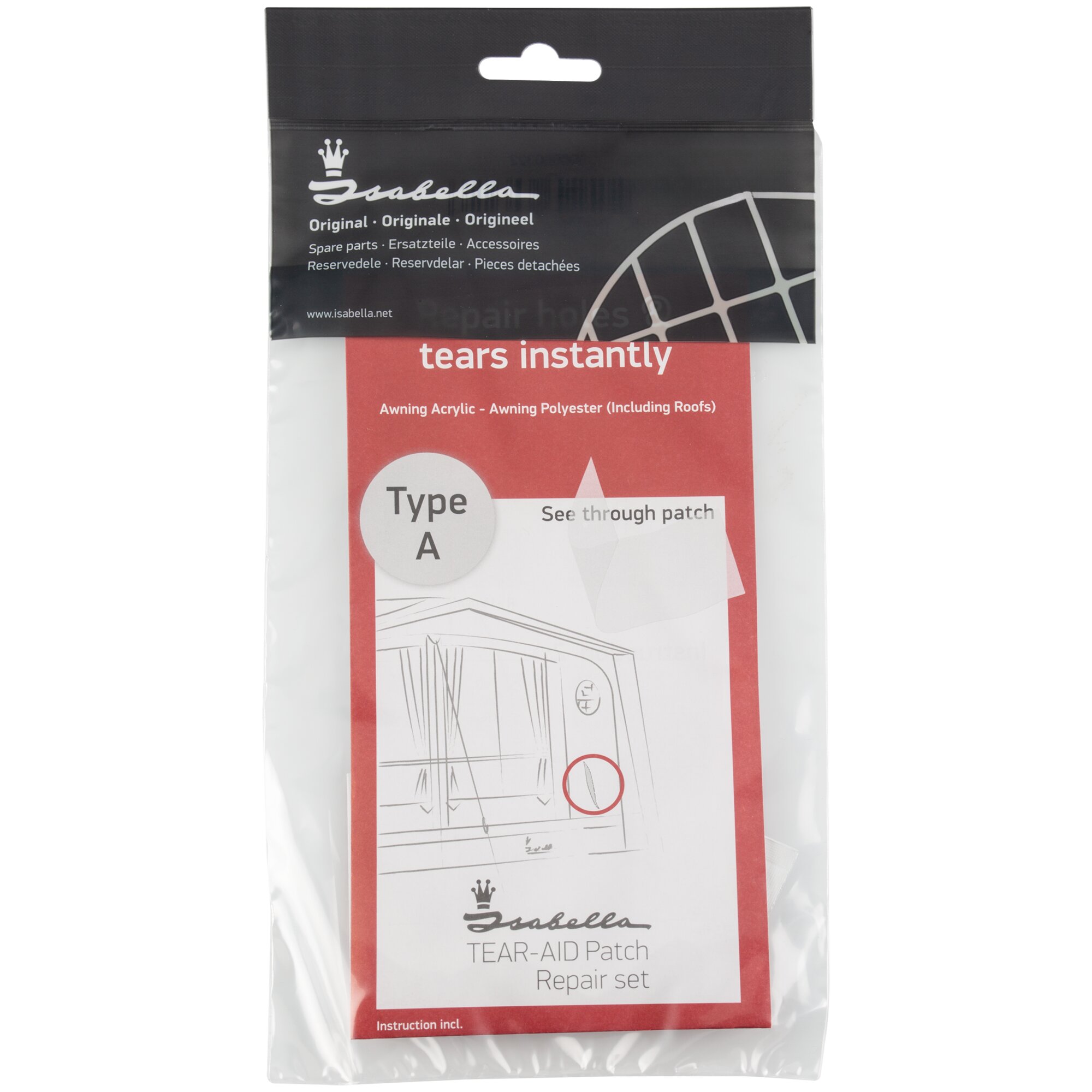 Reparaturset Acryl Typ A