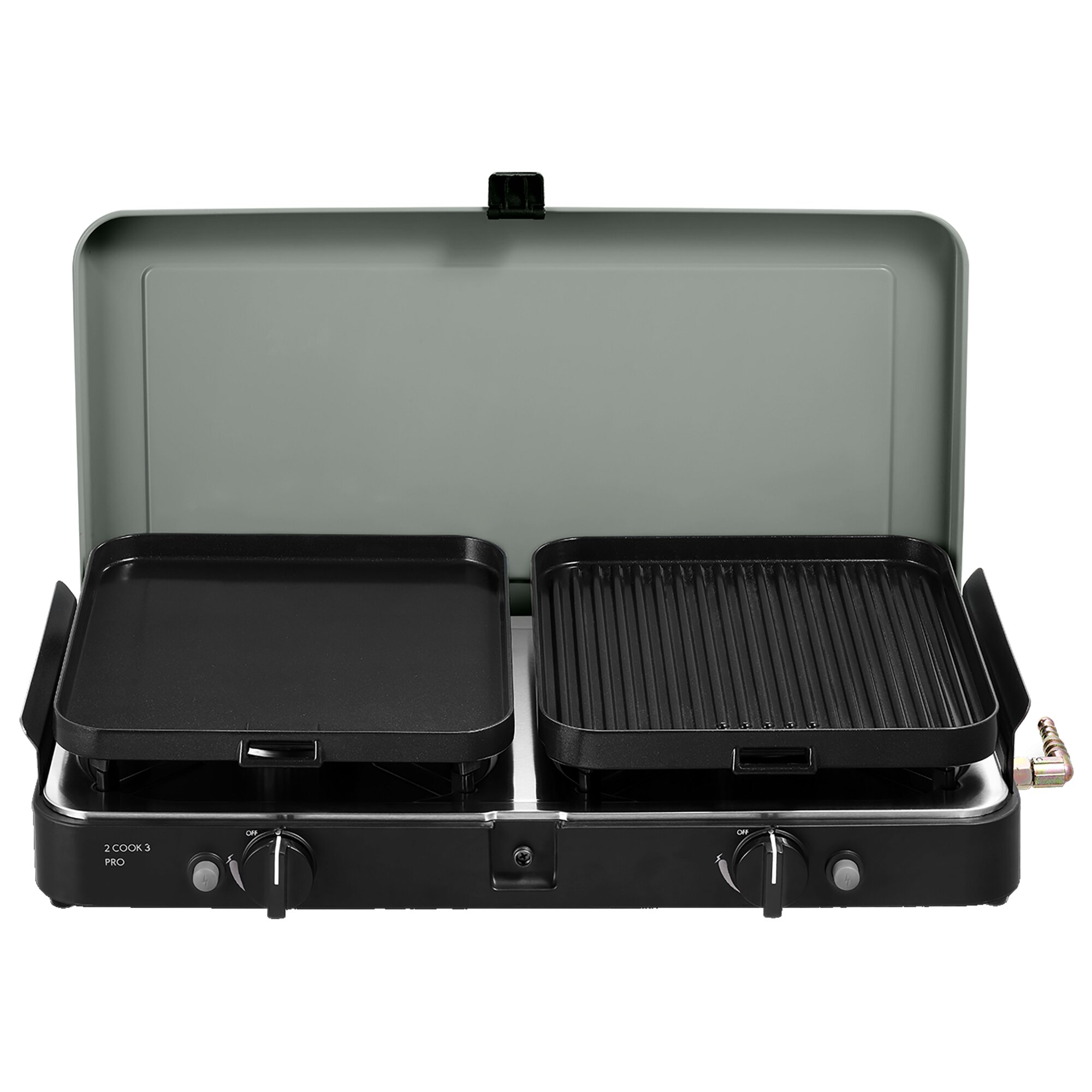 Gaskocher 2 Cook 3 Pro Deluxe, 50 mbar