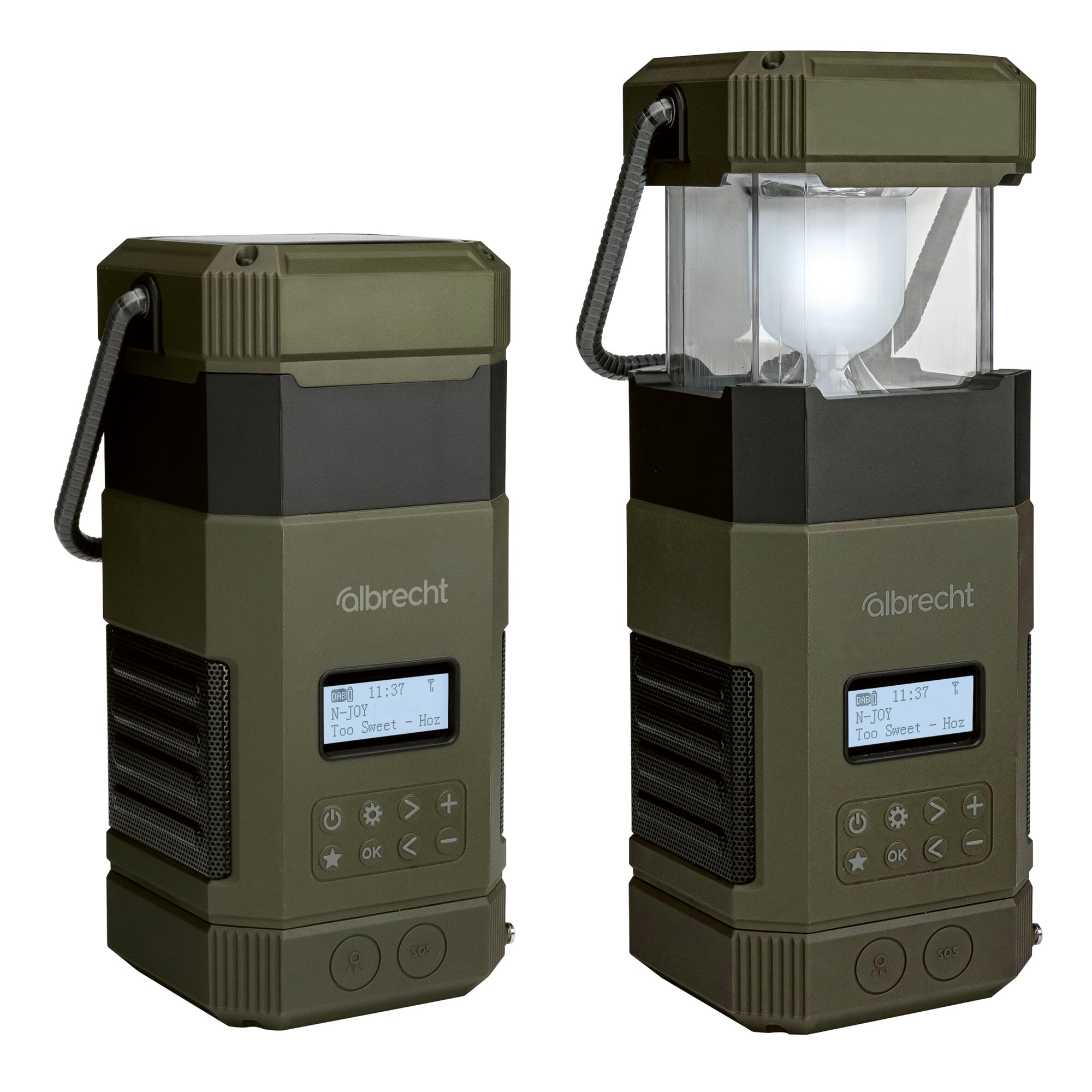 Outdoor-/Kurbelradio Albrecht DR 114