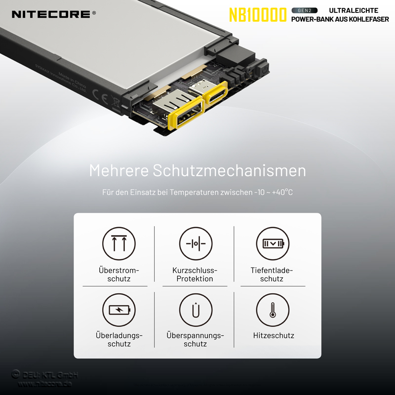  Nitecore Powerbank NB10000 GEN2 - 10000mAh 