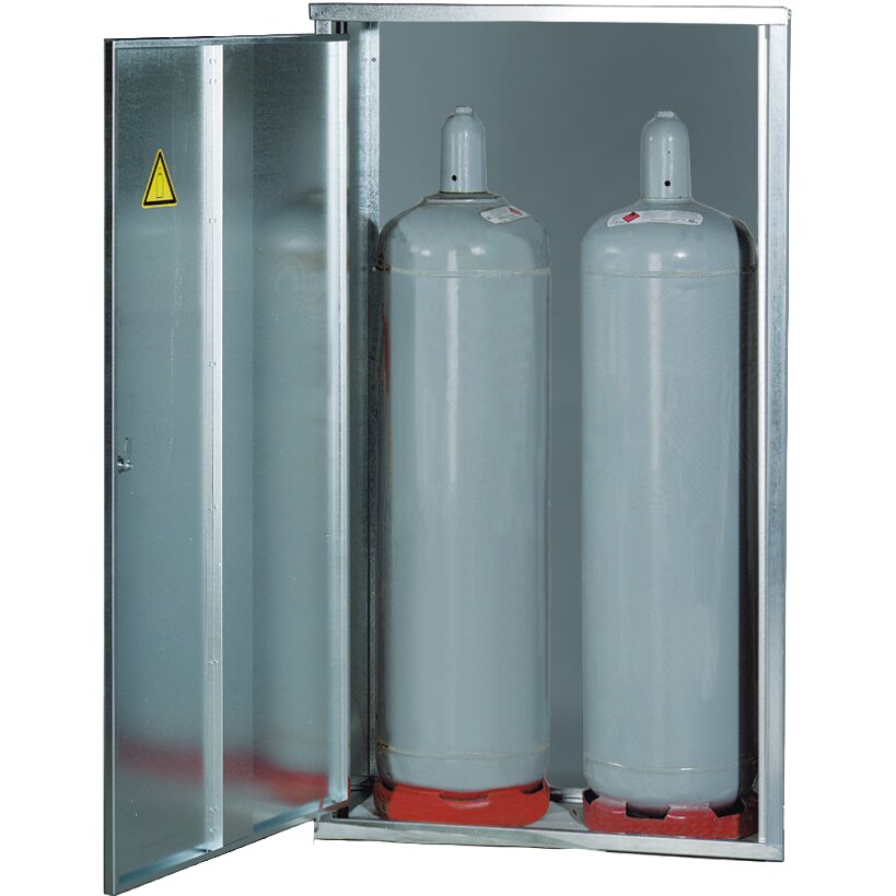 Gasflaschen-Schrank, 2 x 33 kg