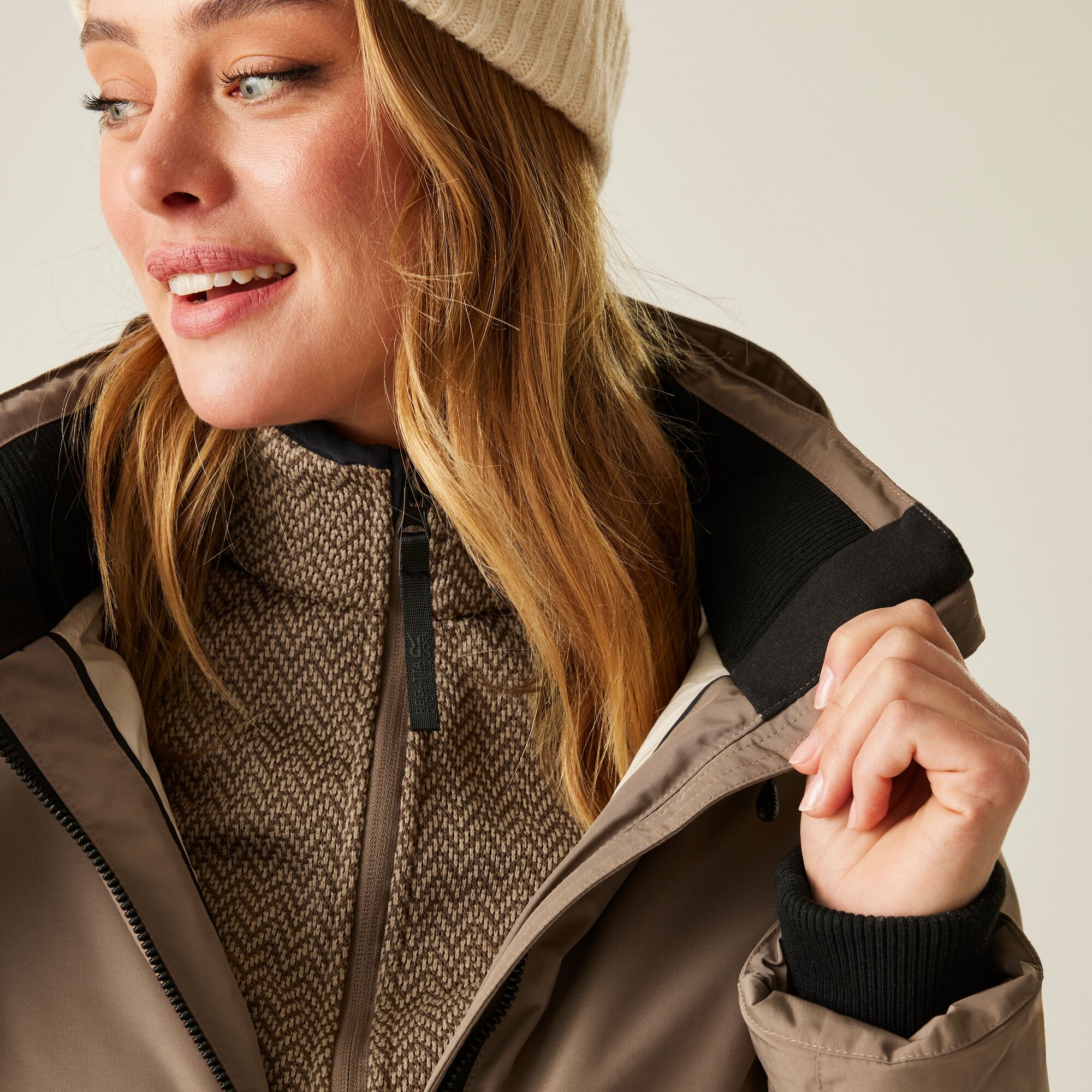  Women's Marron Waterproof Insulated Jacket | Brown 