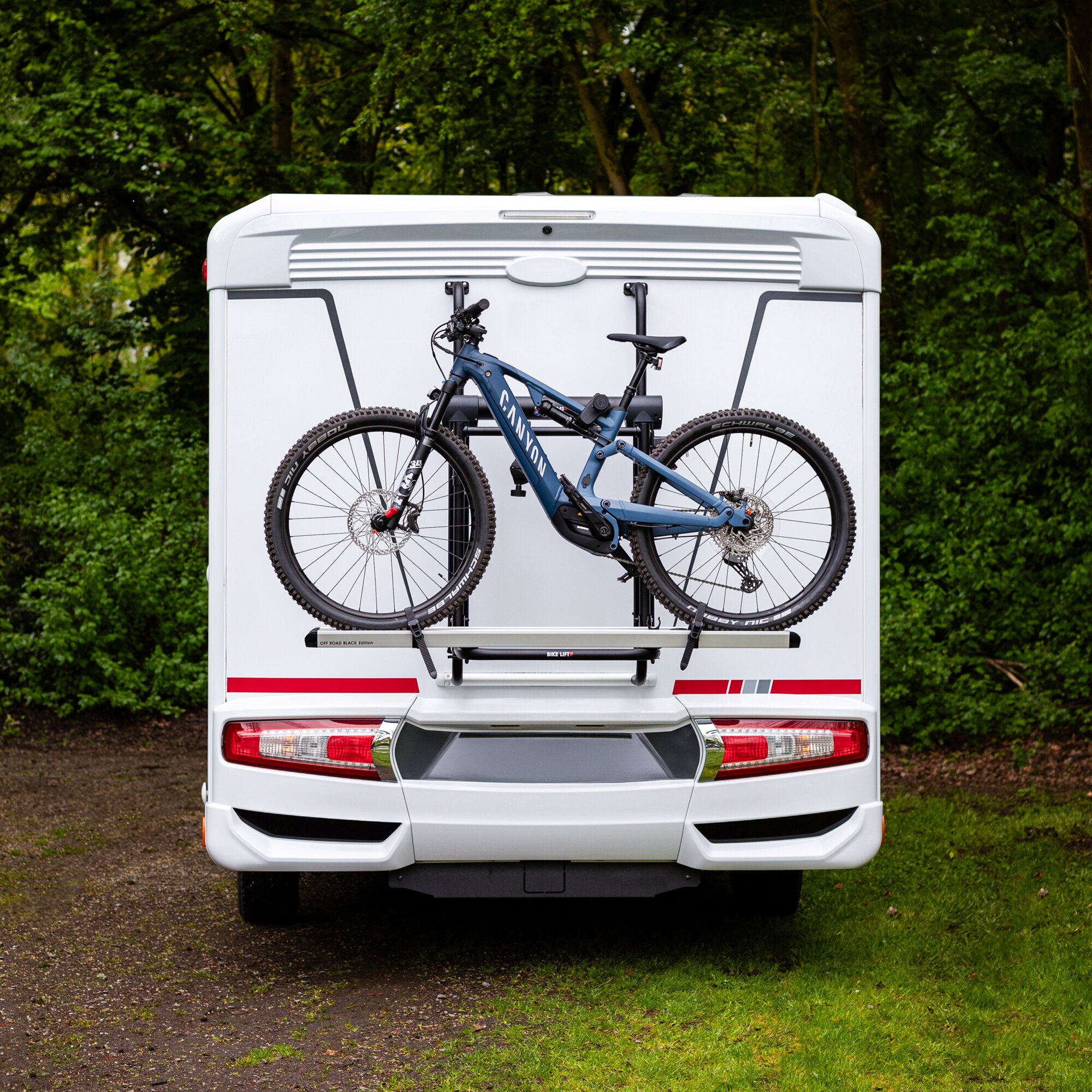 Heckträger Bike Lift Offroad Black