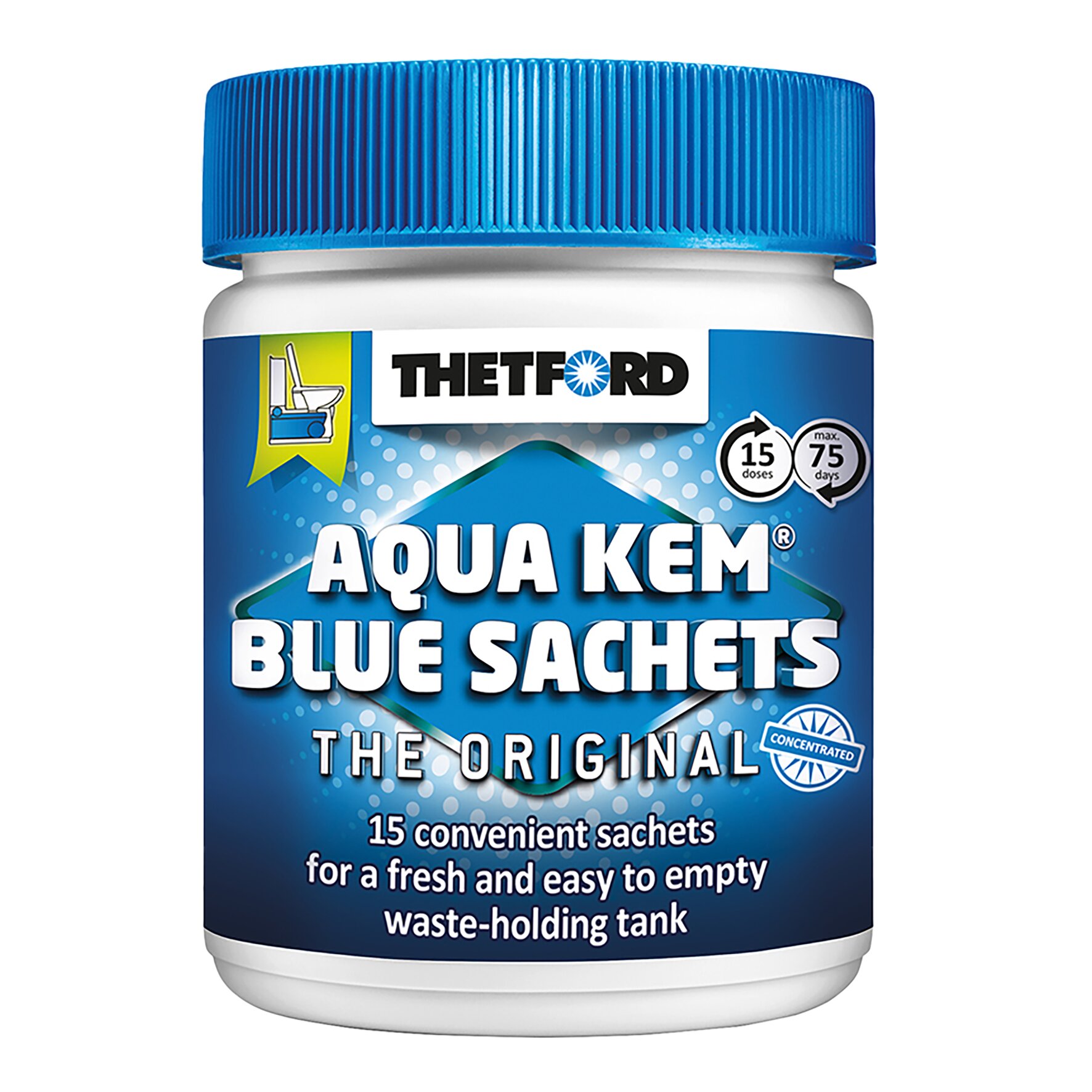 Toilettenzusatz Aqua Kem Blue Sachets