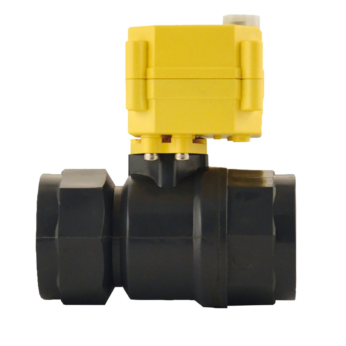 Kugelhahnventil – elektrisch – fernsteuerbar, ø 40 mm | Durchfluss: 530 mm²