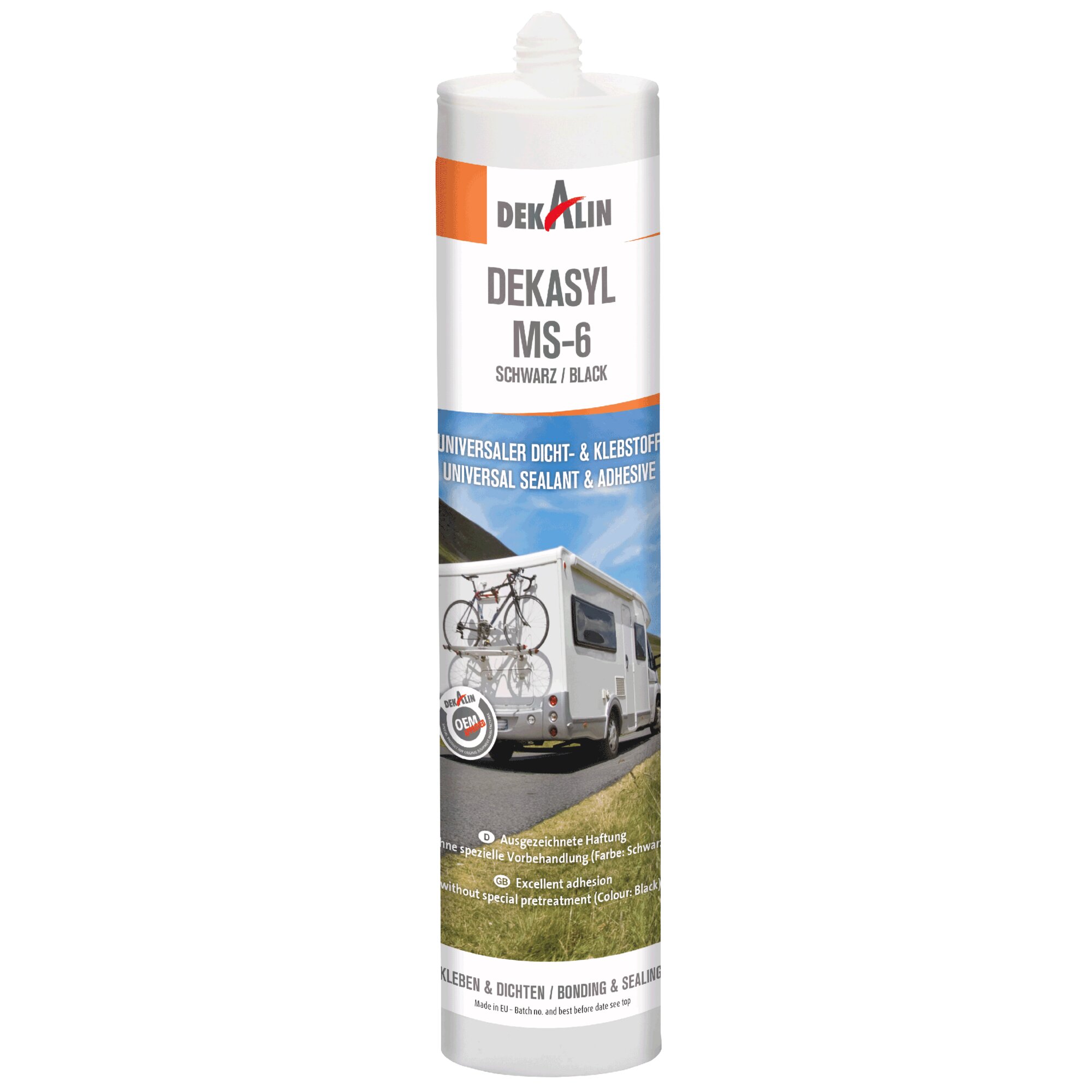 Dicht- und Klebstoff DEKASYL MS-6, schwarz