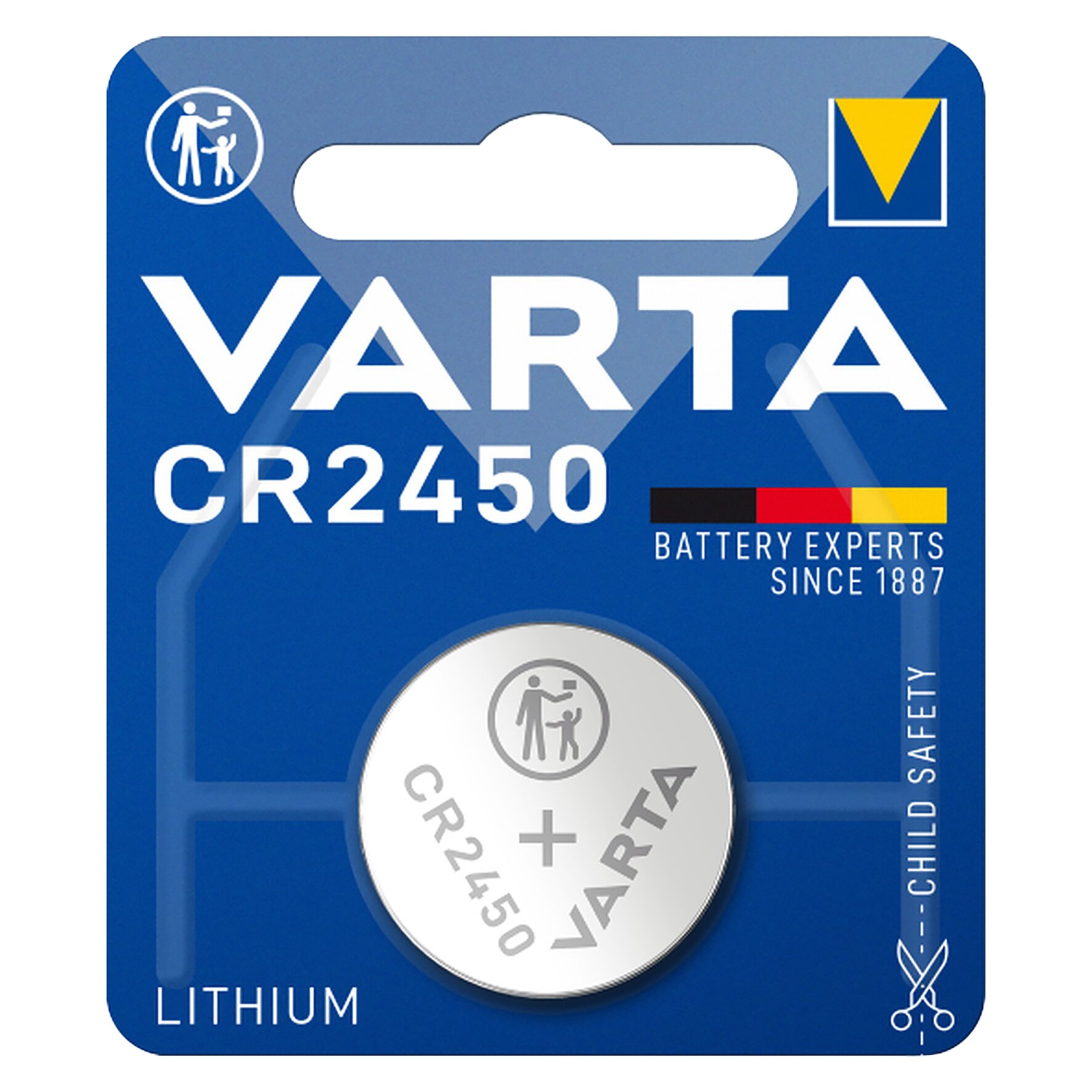 Hightech-Lithium-Knopfzelle, Lithium Coin CR2450