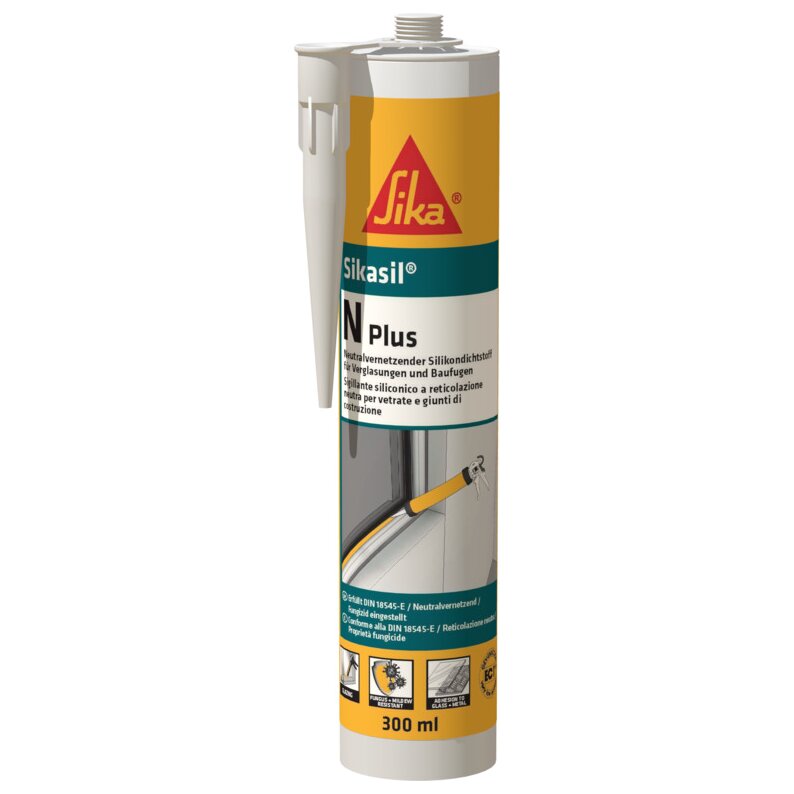 Sikasil® N Plus Silikondichtstoff, weiß