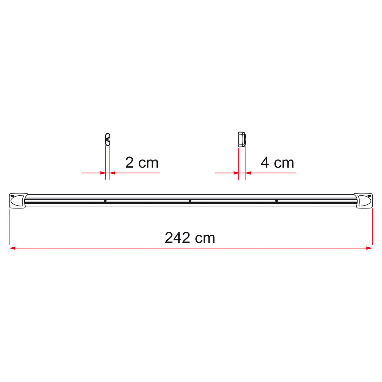 Fixing-Bar CB