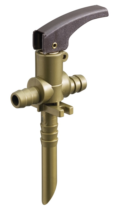 Ablassventil Kunststoff, 2 Eingänge