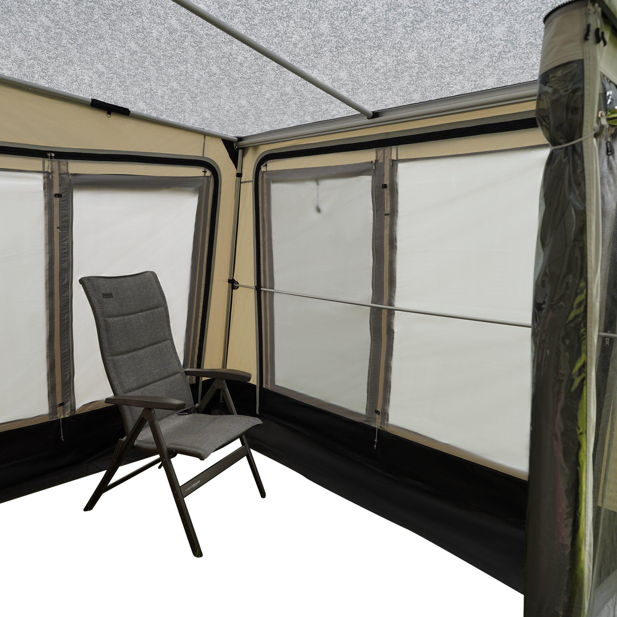 Verandarahmen für Luna Plus, links