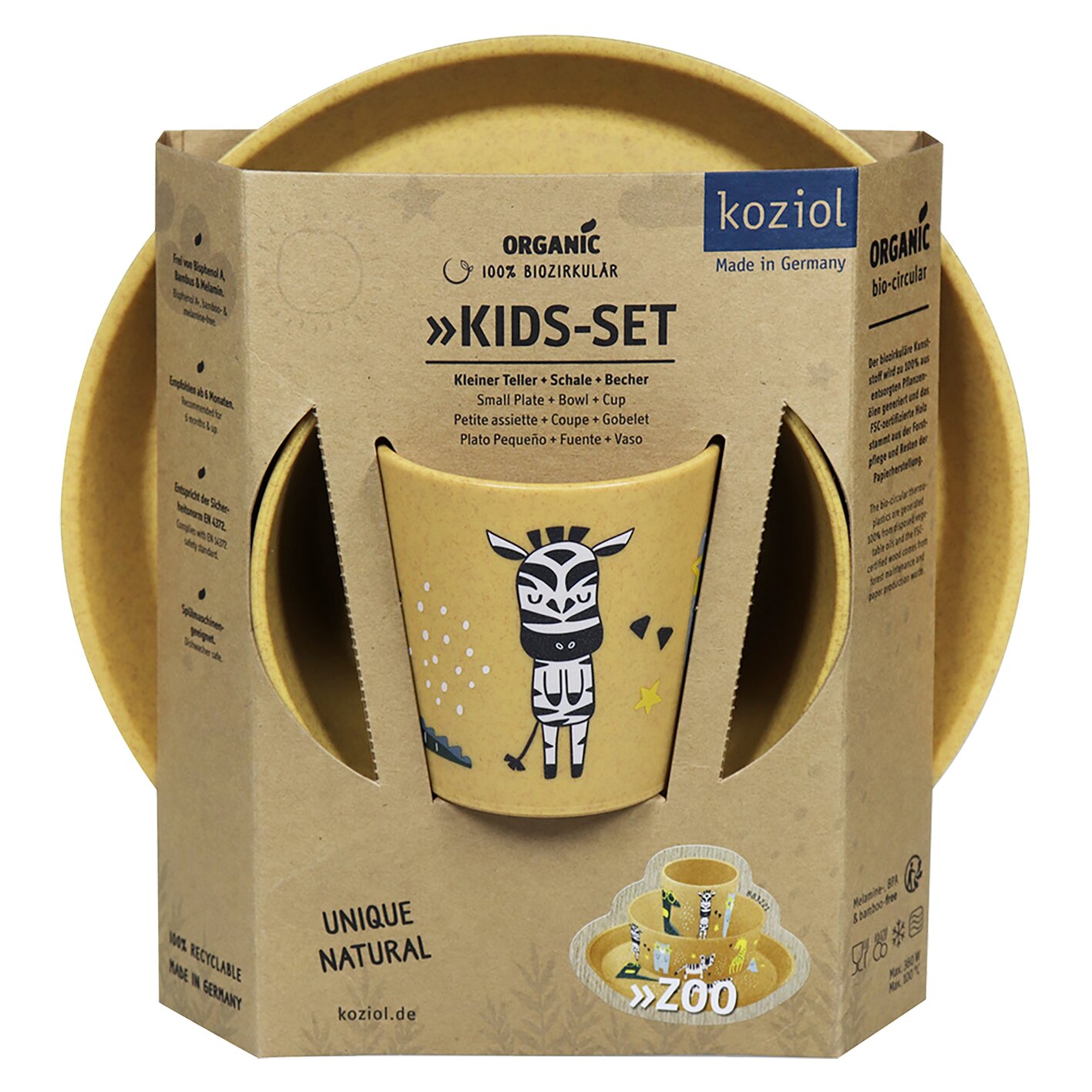 Kindergeschirr Connect Zoo