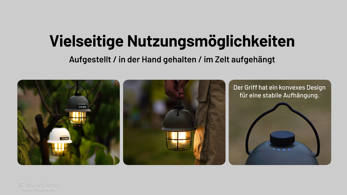 Nitecore Campinglaterne LR40 Nitecore Campinglaterne LR40