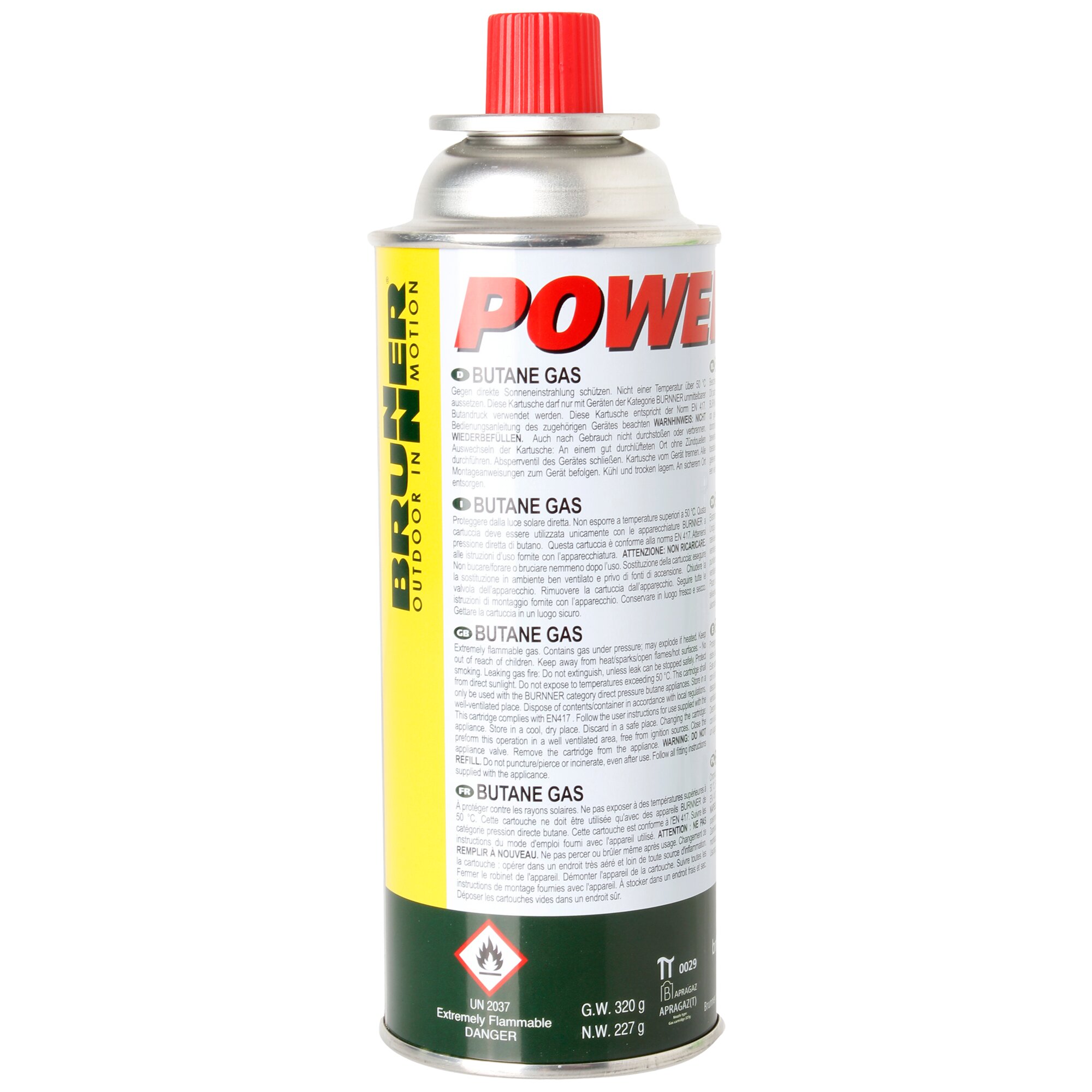 Gaskartusche, 227 g