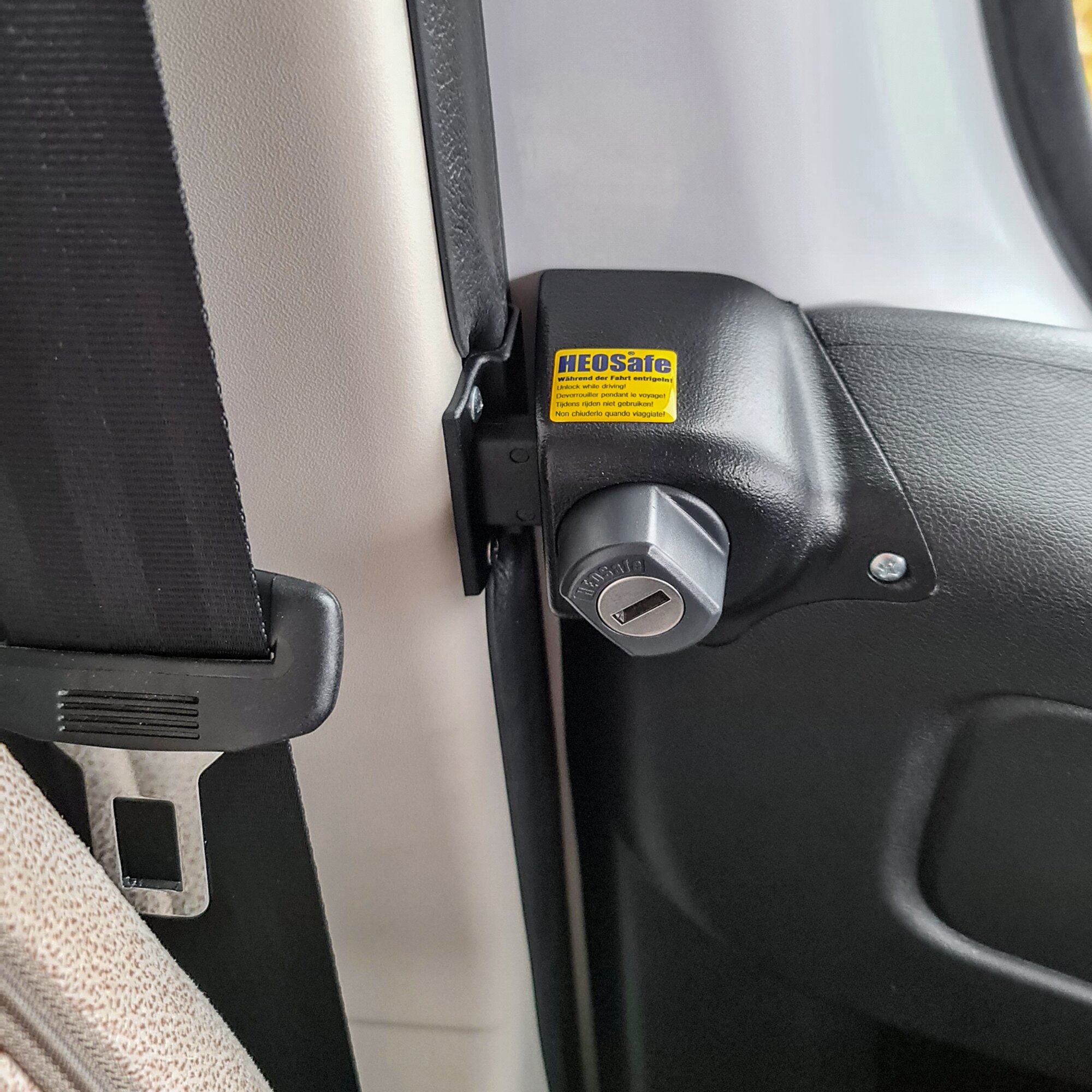 HEOSafe® Zusatzschloss für Fiat Ducato X290 HEOSafe® Zusatzschloss für Fiat Ducato X290