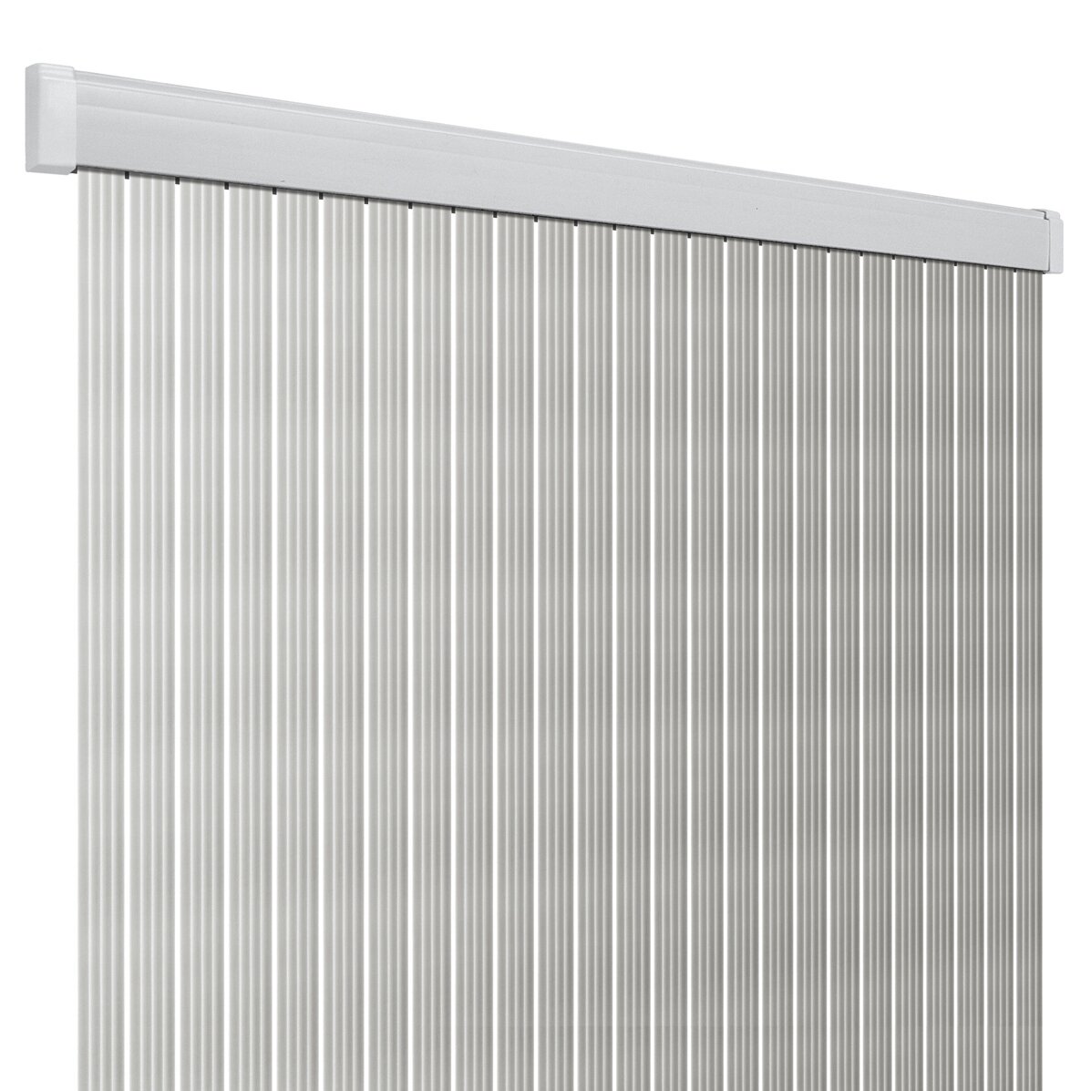 Türvorhang Band Lux, silber, 60 cm