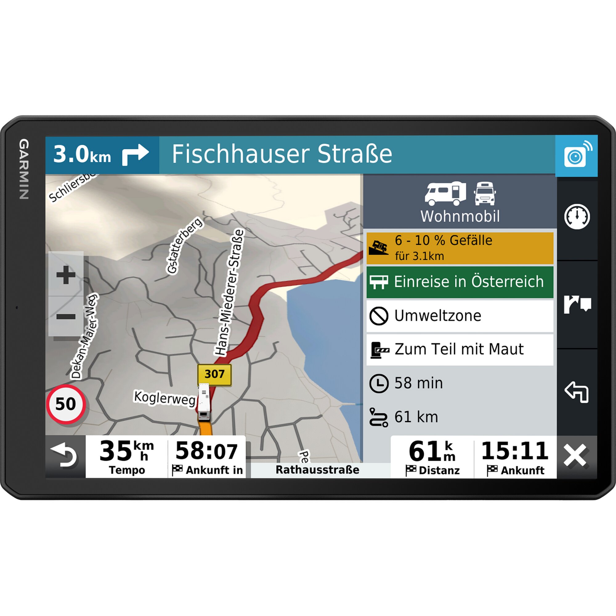 Navigationssystem Garmin Camper 1095 MT-D EU Navigationssystem Garmin Camper 1095 MT-D EU