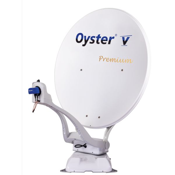 Sat-Anlage Oyster® V Premium, weiß, Twin
