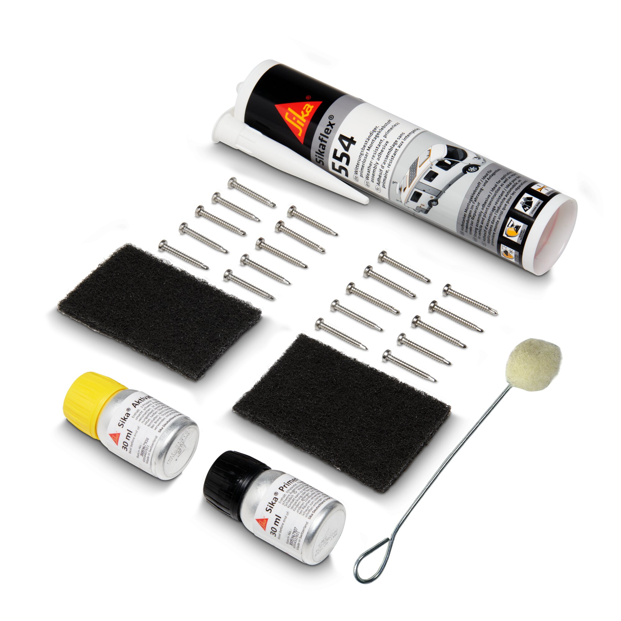 Klebeset für Solarmodule