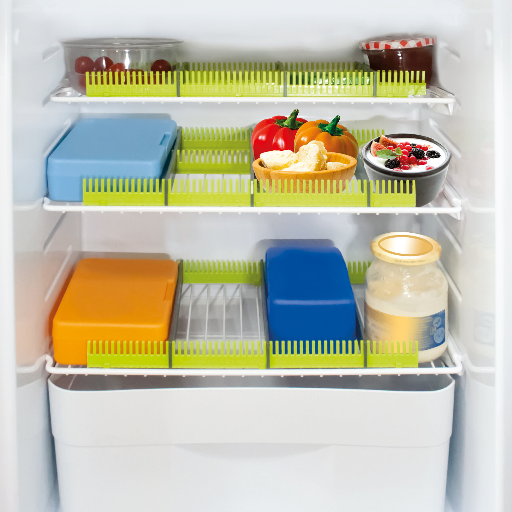 Stauleiste für Kühlschränke