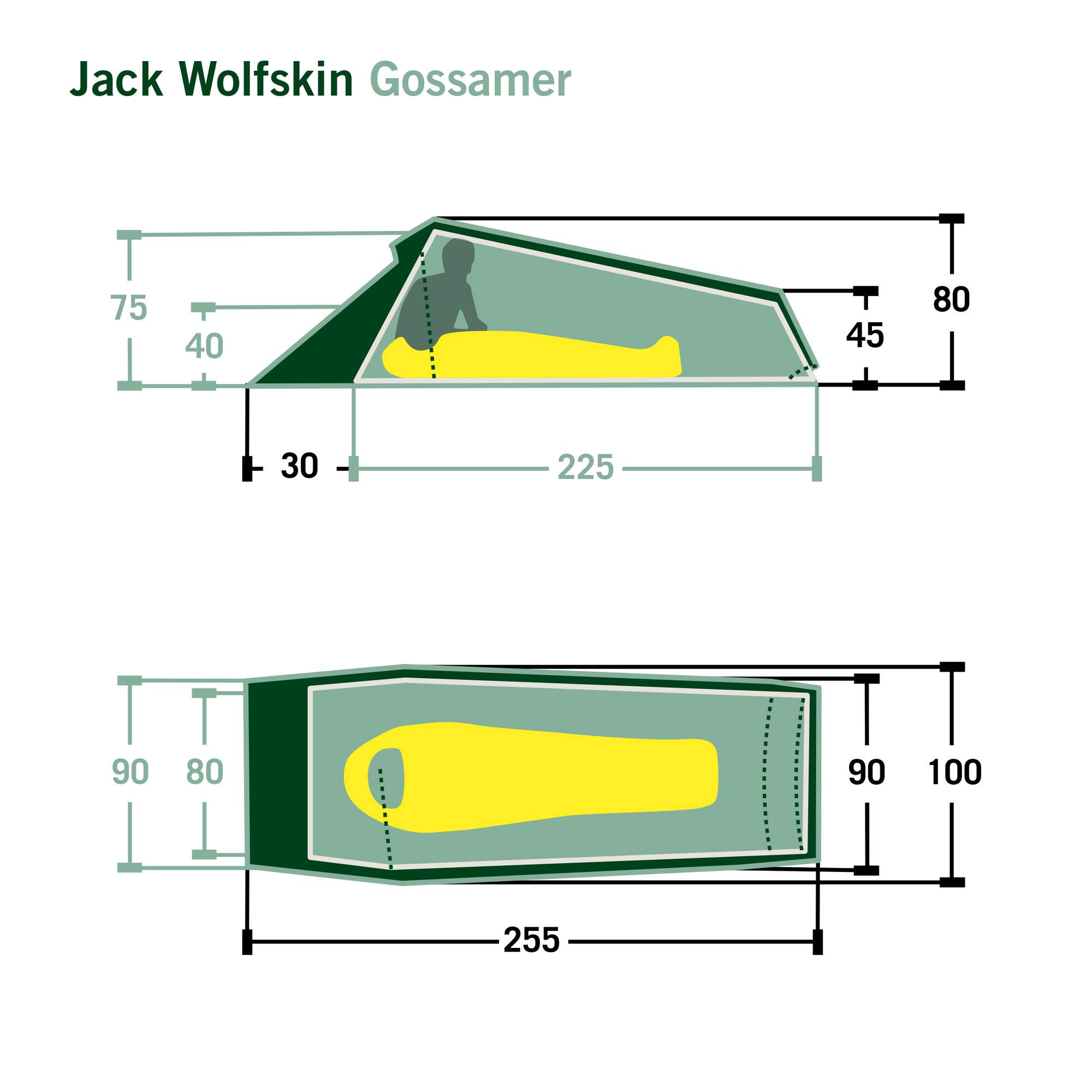 Gossamer Tunnelzelt