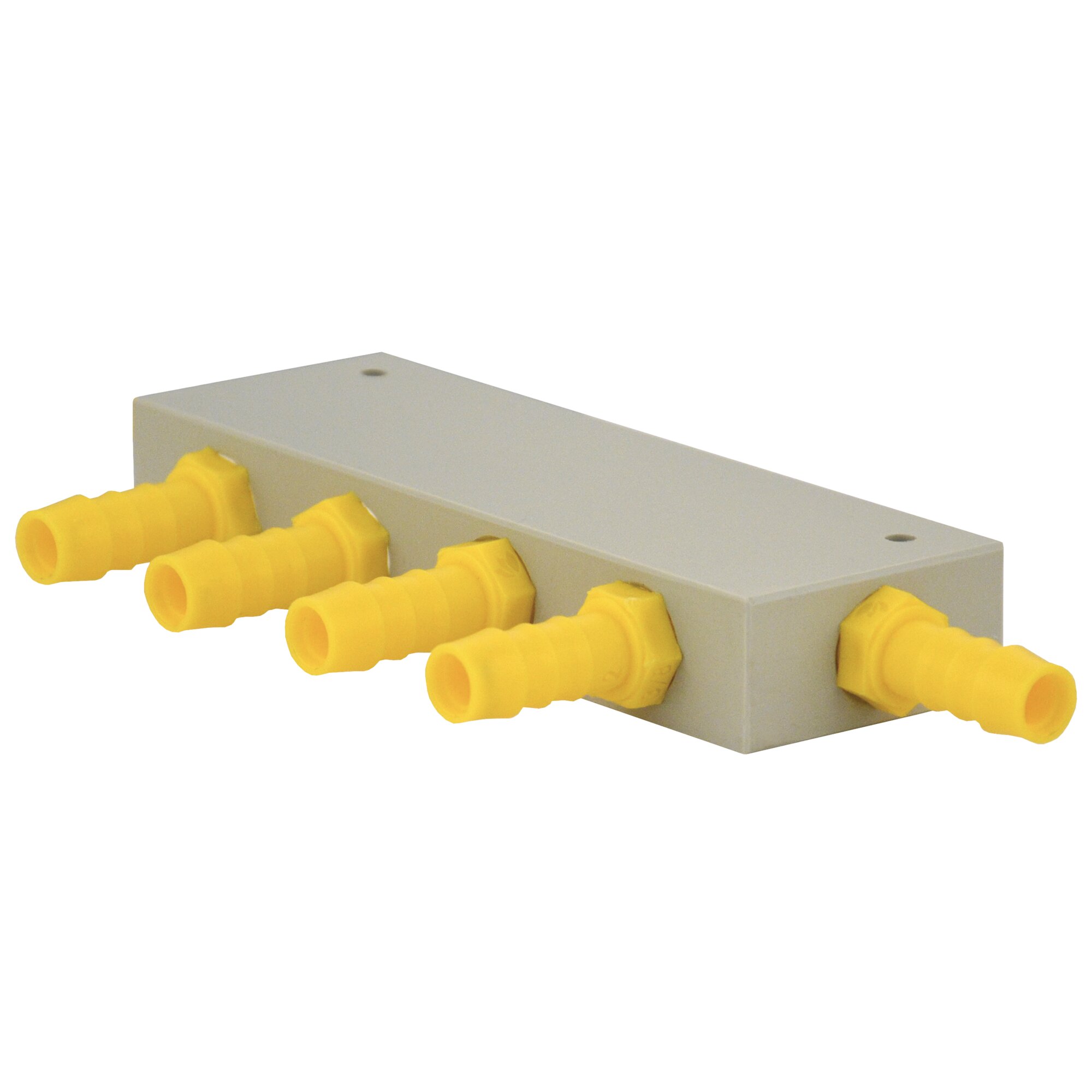 Wasserverteilerblock WeißGELB®, 5-fach