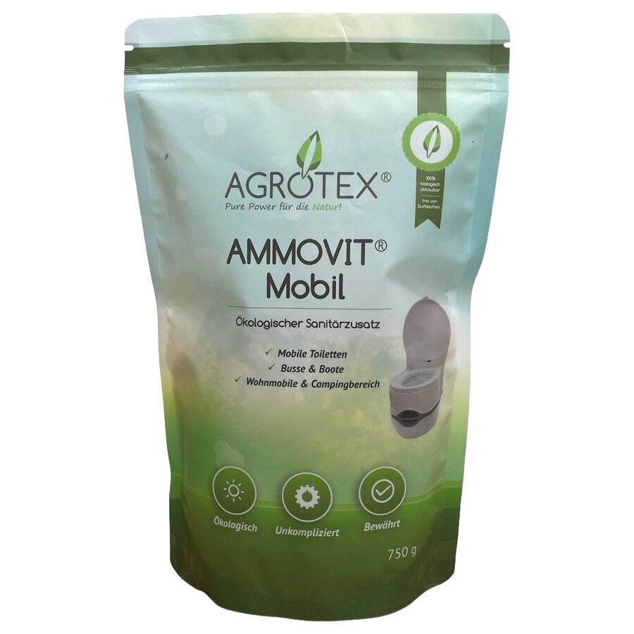 Ökologischer Sanitärzusatz AMMOVIT Mobil für Campingtoiletten