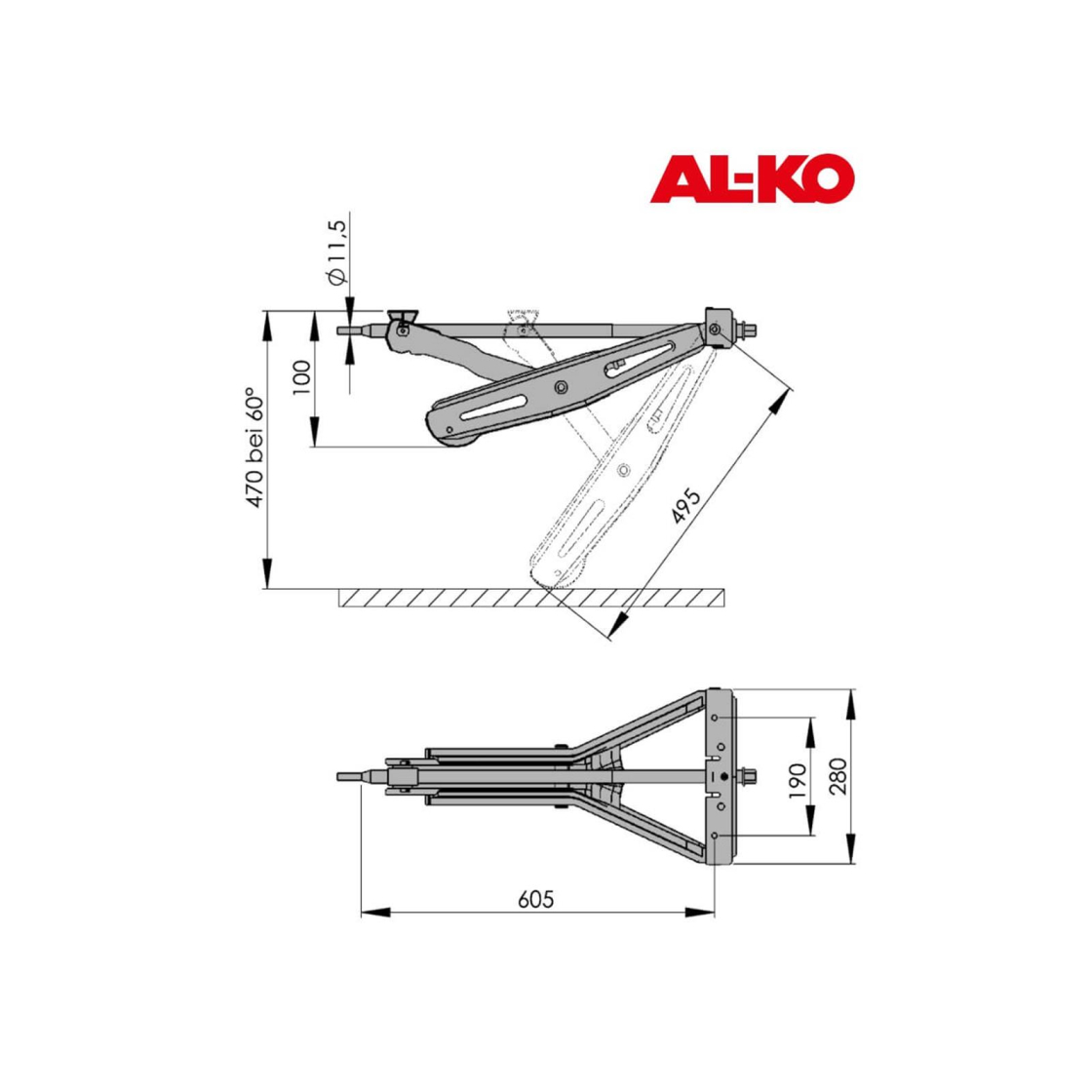AL-KO Steckstützen