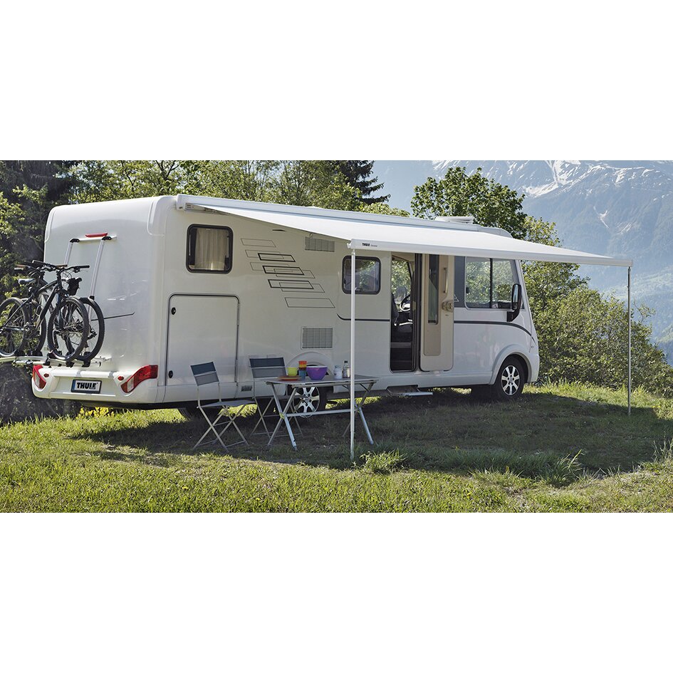 Markise Thule Omnistor 8000, eloxiert, 4,50 m, Saphir Blau