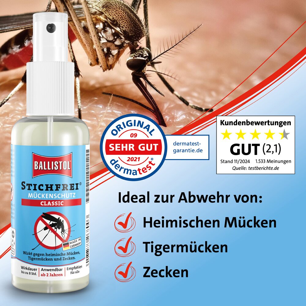 Stichfrei Mückenschutz