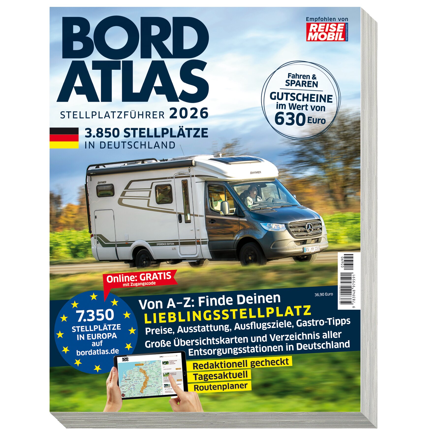 Bordatlas Stellplatzführer