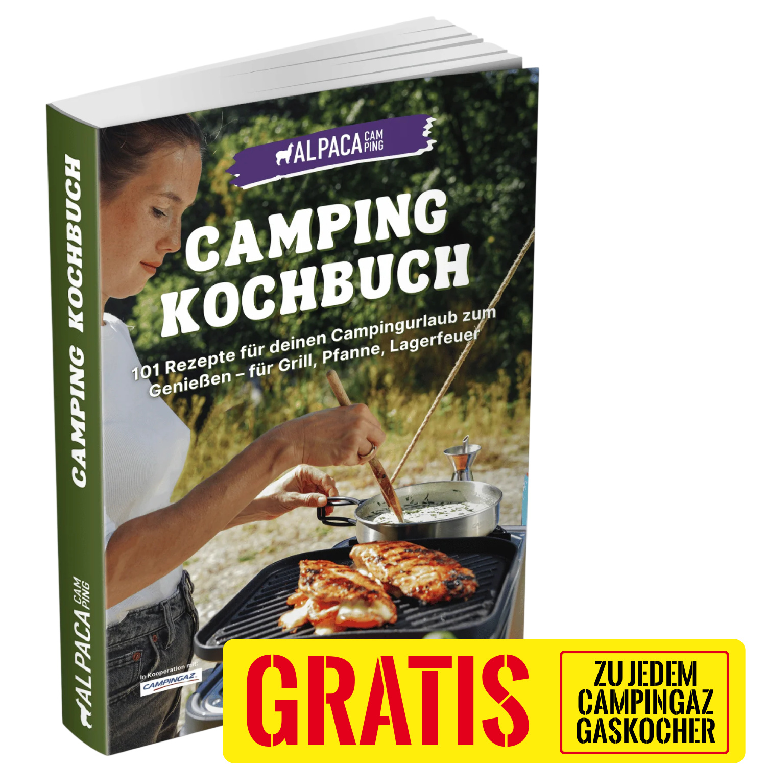 Alpaca Camping Kochbuch